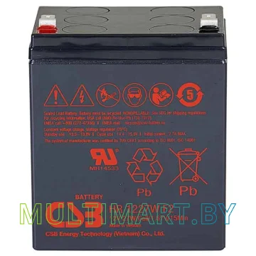 Аккумулятор для ИБП CSB Battery HR1227W F2 (12В/6.5 А·ч)